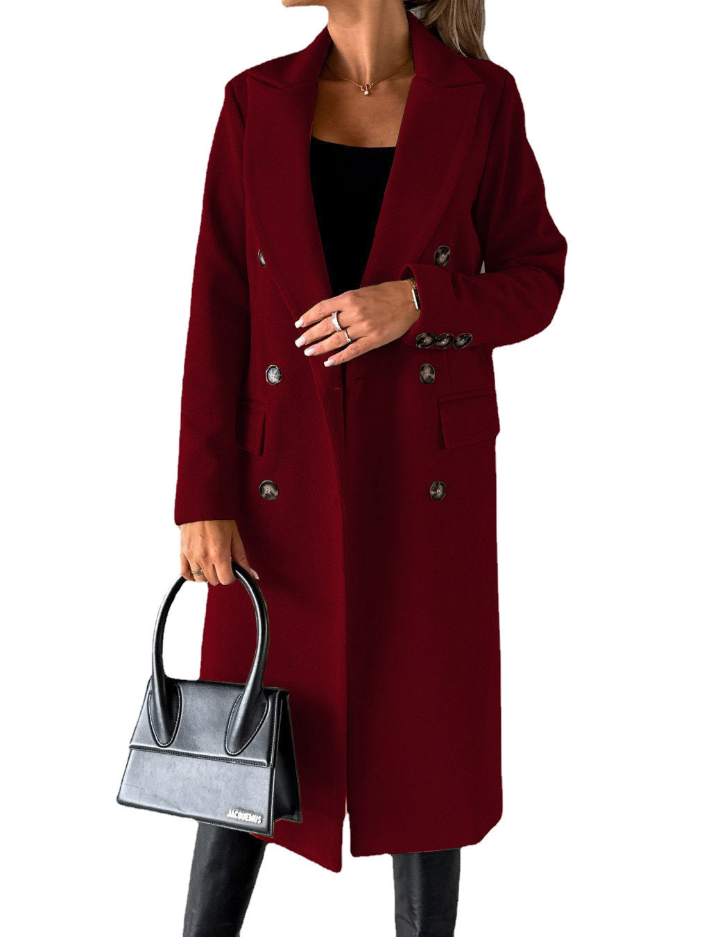 TailorTrench – Manteau Long Élégant