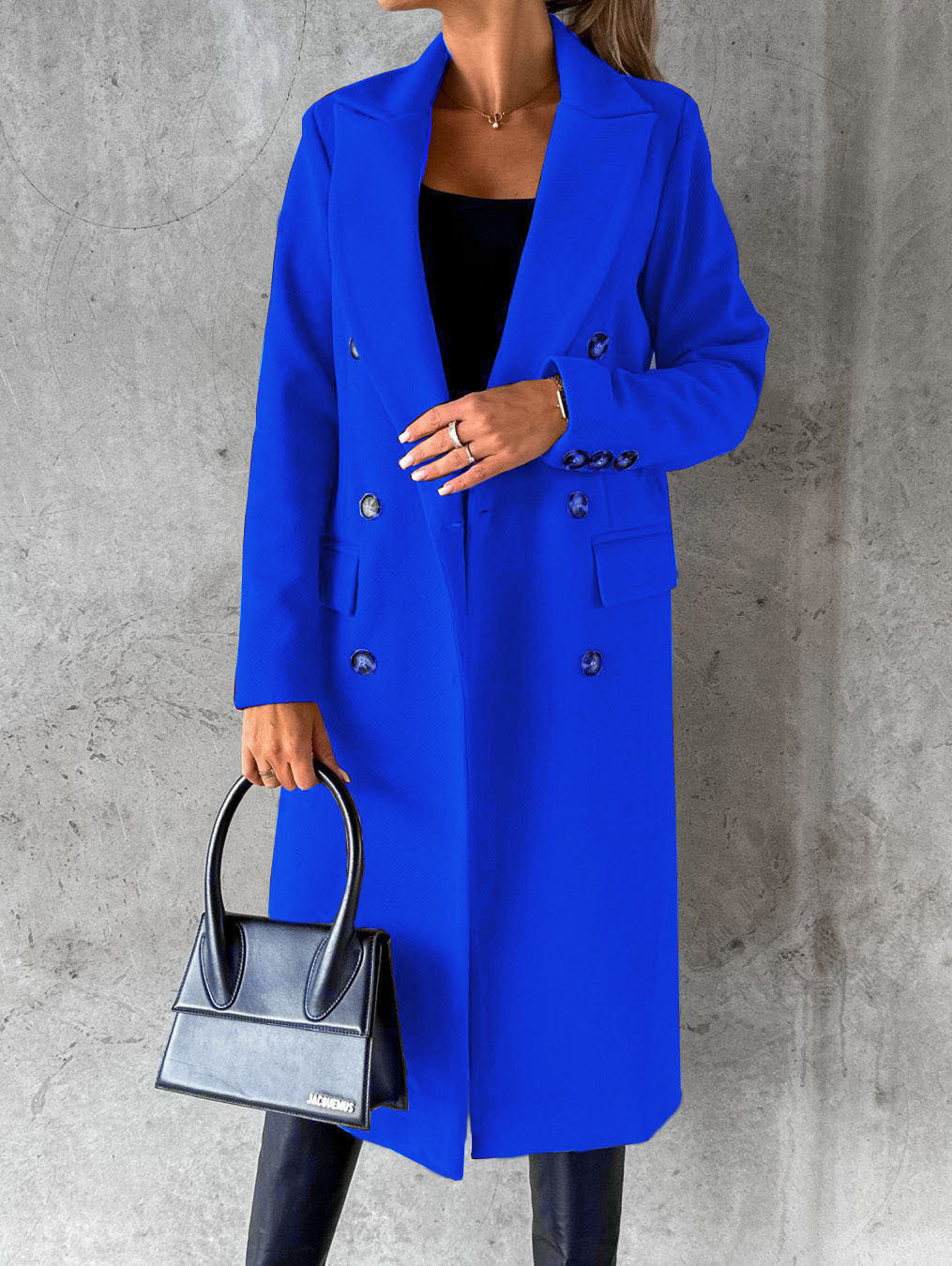 TailorTrench – Manteau Long Élégant