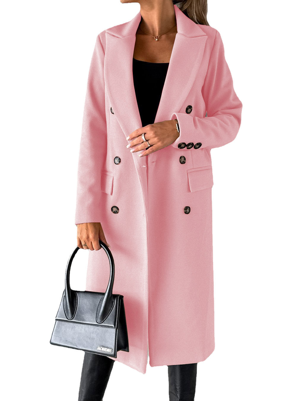 TailorTrench – Manteau Long Élégant
